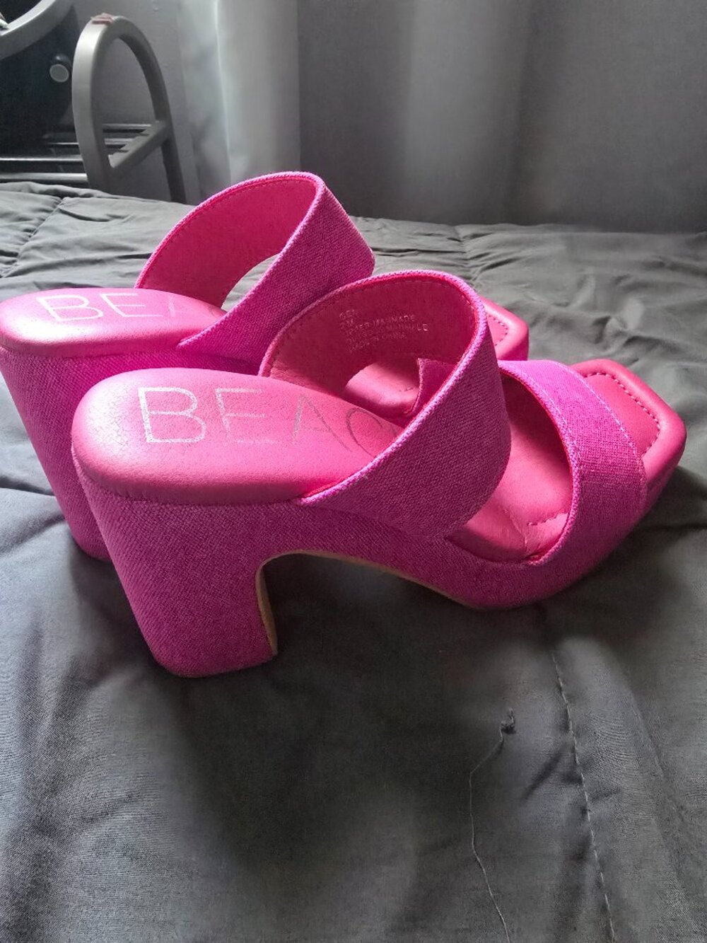 Beach by Matisse Gem Platform Sandals Magenta - Picture 3 of 6